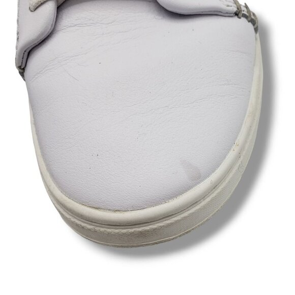 Olukai Pehuea Li 'Ili Sneaker Womens 6.5 White Leather Convertible - Picture 4 of 10